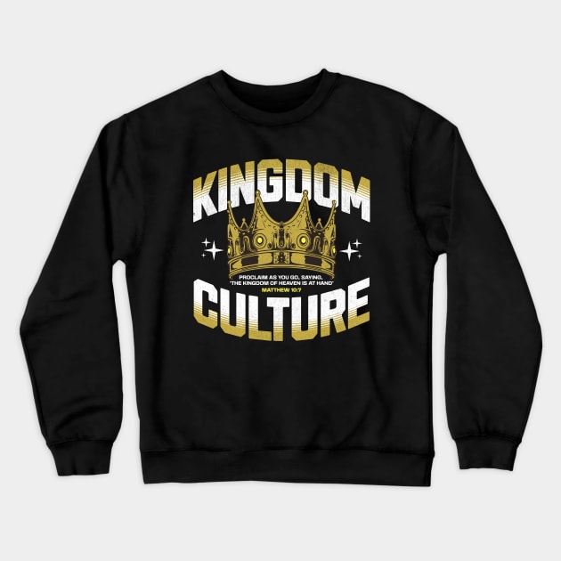 Kingdom Culture Matthew 10:17 Crewneck Sweatshirt by Church Store